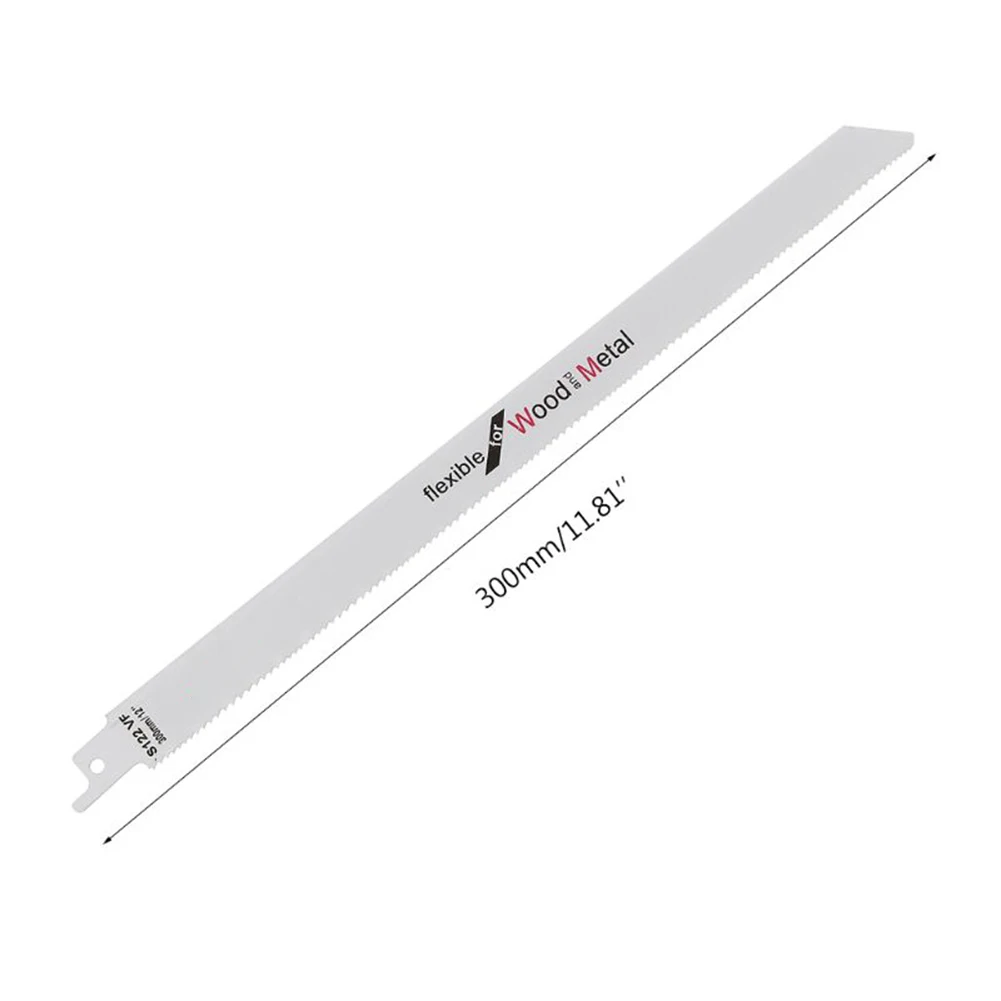 HCS S122VF 300mm 11.8In Lama per sega alternativa Lame per seghetto alternativo Sega a sciabola Sega a mano per il taglio di legno Utensili elettrici Accessori