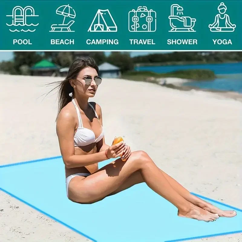 Sports Towel Quick Dry Swimming Towels for Swim, Pool, Water Sports, Beach/Travel Towel in XS,S,M,L,XL,XXL, Camping Gear