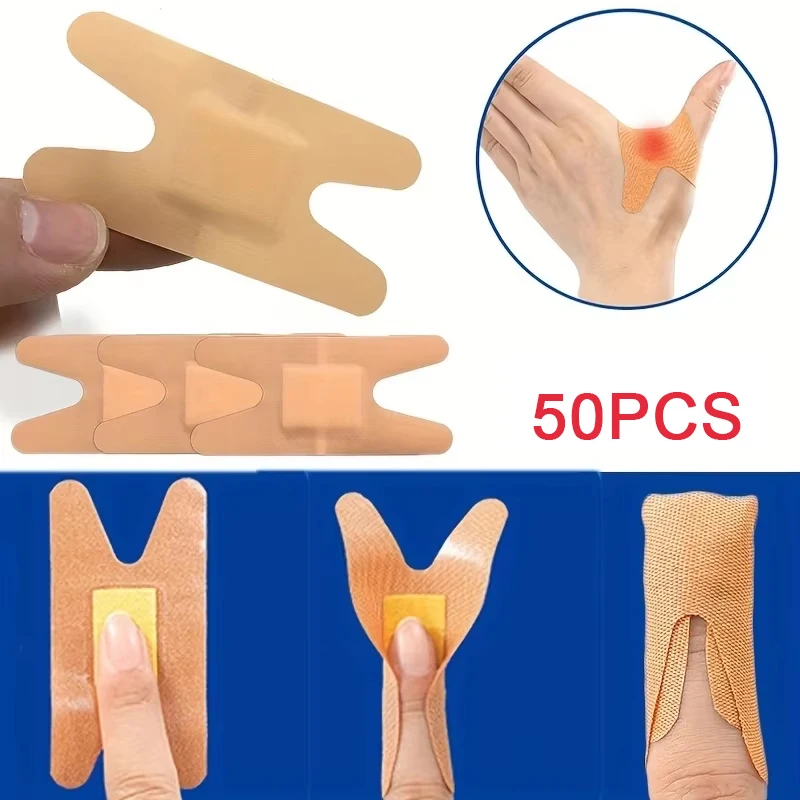 50Pcs H Butterfly Shape Medical Waterproof Band Aids Antibacterial Wound Dressing Protect First Aid Bandaid Bandage 76x38m