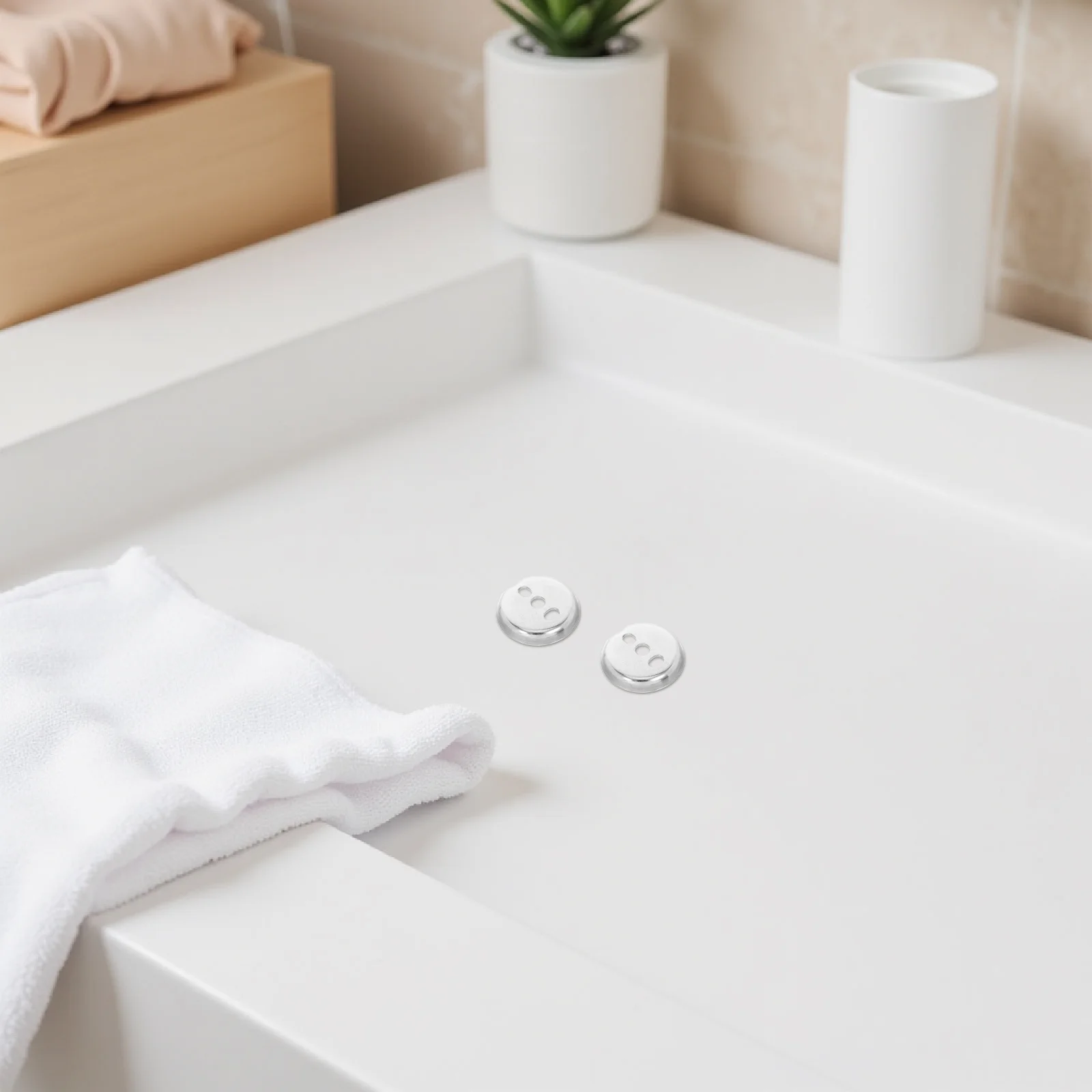 

6Pcs Towel Bar Mounting Hardware Stainless Steel Fixing Screws Bathroom Hardware Replacement Parts Towel Rack Suspension Kit