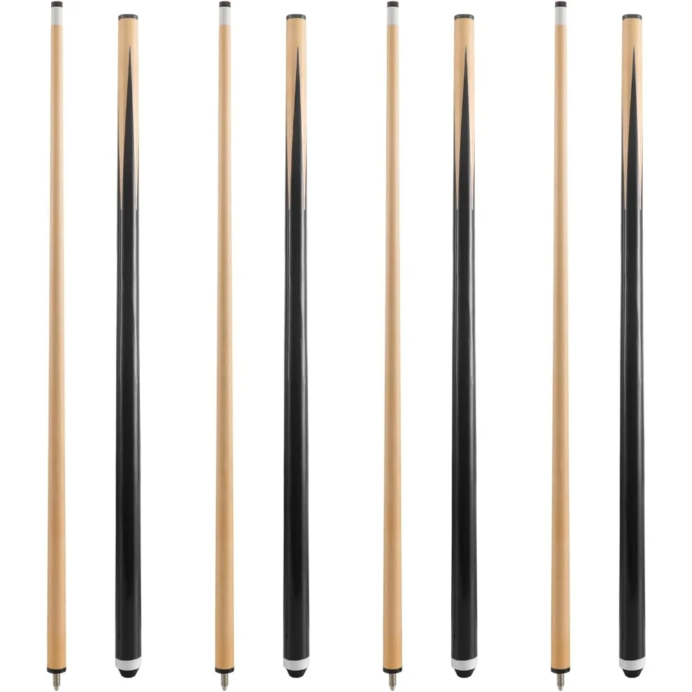 

Pool Cue Stick/Billairds Cue Stick Pool Stick 58" Set of 4 Billiards. 58" in Length. 18oz in Weight. 5/16 X18 Pin