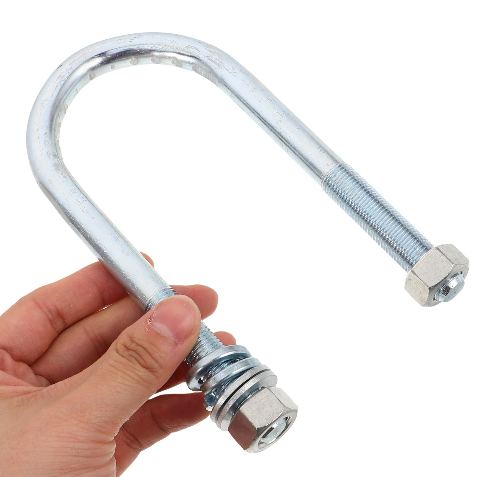 

4PCS Trailer Chassis Accessories Springs Leaf U Bolts Car Coat Hanger Boat Easy Installation Compatibility Enhanced