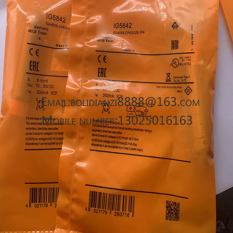 

The brand-new original sensor IG5842 IG5841 IGS232 IGS233 IGS236 IGS237 warranty for one year in stock