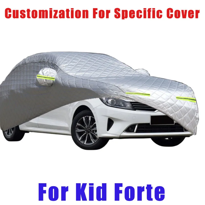 

For Kia Forte Hail prevention cover auto rain protection, scratch protection, paint peeling protection, car Snow prevention