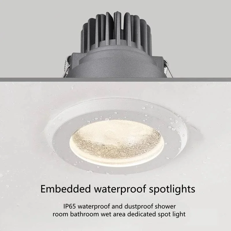 Led Spot IP65 Waterproof Down light Lamp Embedded Ceiling Lamp Anti-Glare Downlight Bathroom Kitchen Balcony Outdoor lighting