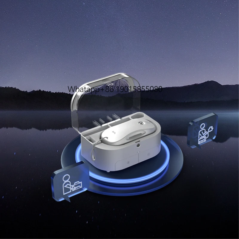 

Vacuum 5300pa High Suction Electric Latest Design Glass Portable Profesional Smart Window Cleaning Robot