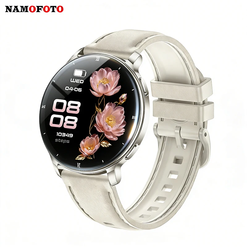 

Новые смарт-часы 2026 HT39 с AMOLED HD-экраном 1.32'', спортивные часы для мужчин и женщин, с LED-фонариком, водонепроницаемые, с функцией звонков по Bluetooth, умные часы для здоровья