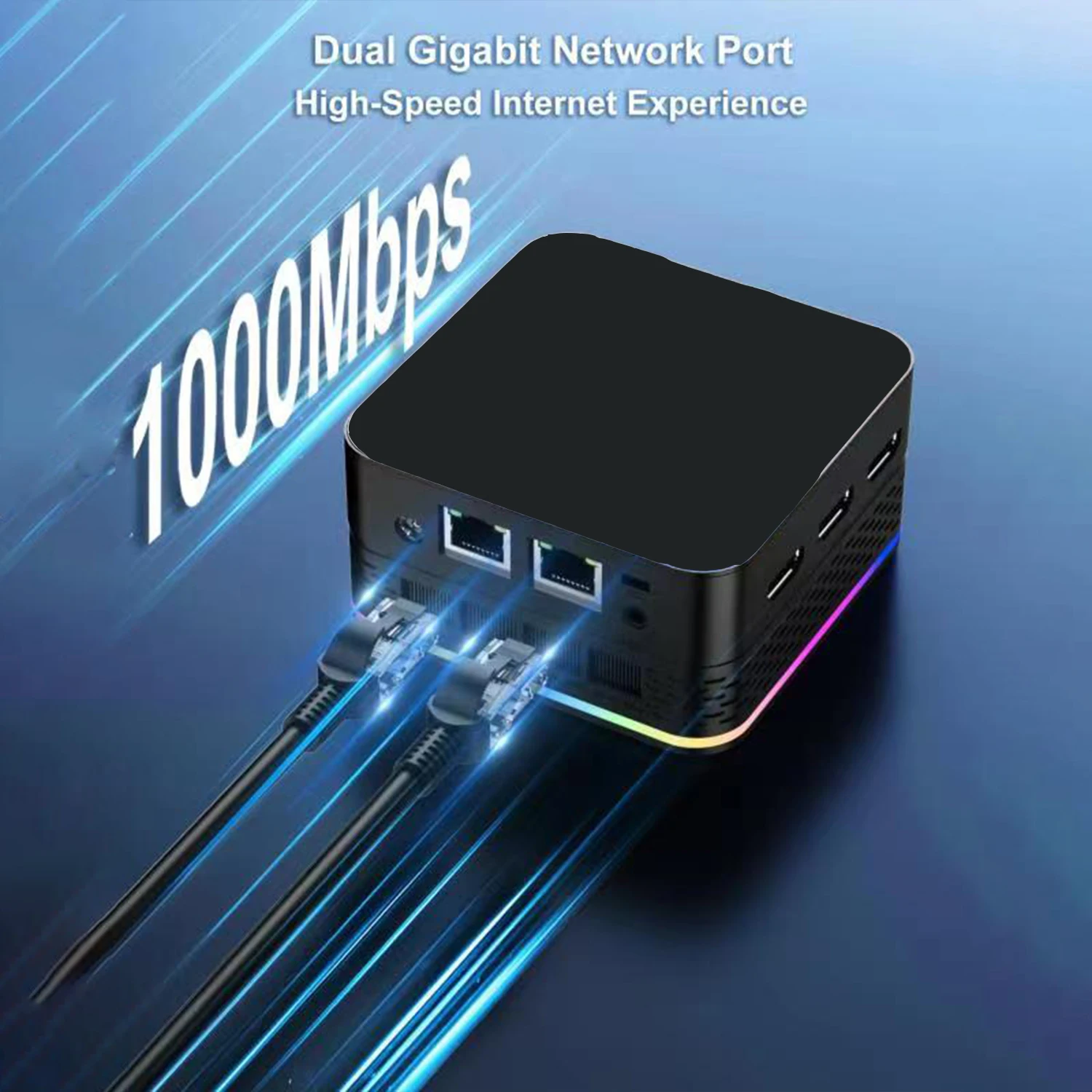 T9 Mini PC Intel N95 16GB LPDDR SSD 256/512GB/1TB Windows 11 Pro 4