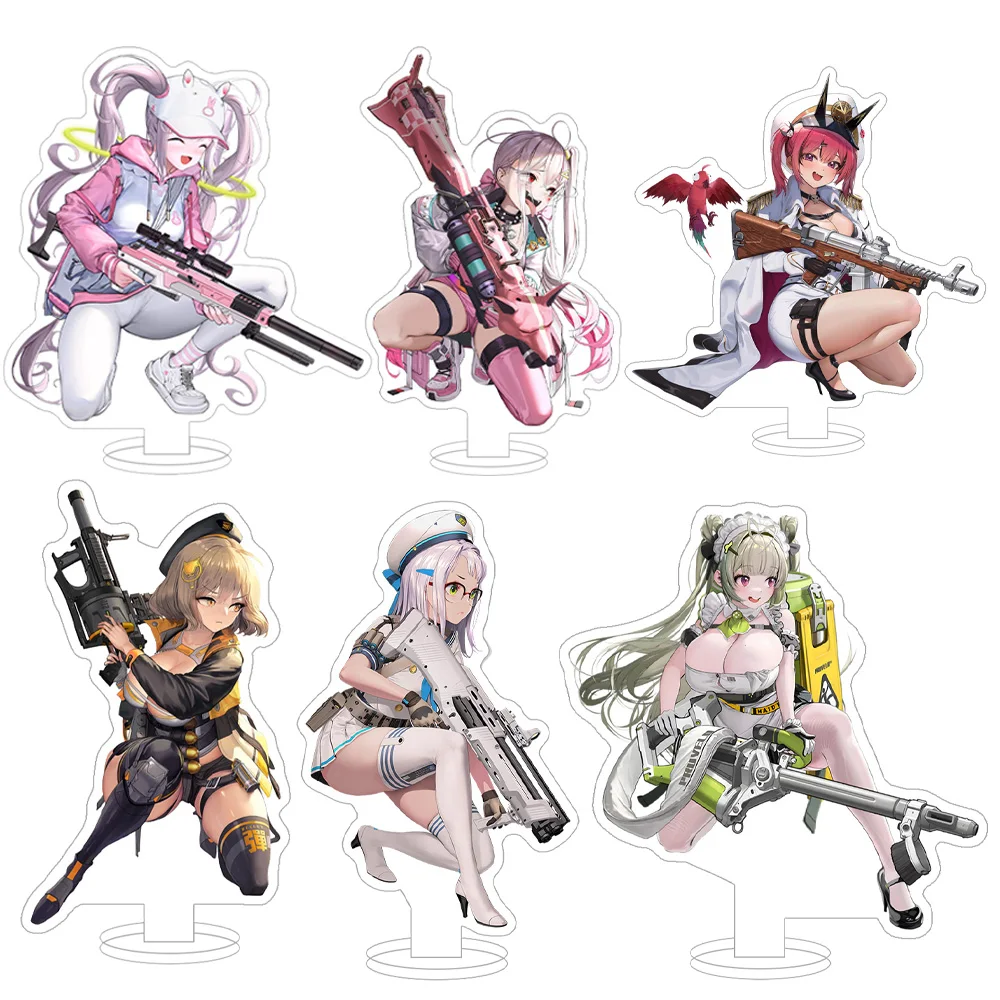 Guo Xiao Luo Goddess of Victory Nikke new Marciana Privaty Maiden Jackal Laplace game character  acrylic stand desktop ornament