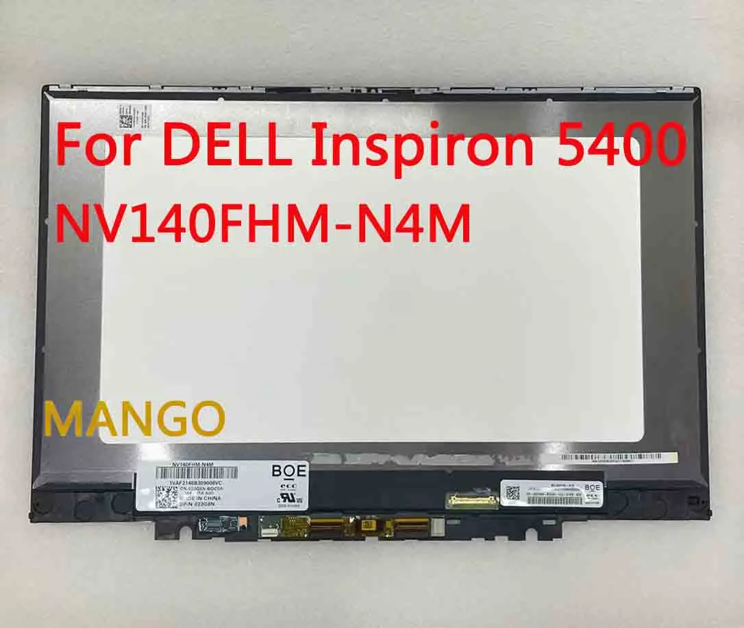 

14" LCD Screen Touch Display Panel Replacement Assembly For Dell Inspiron 5400 5406 7405 2-in-1 P126G P126G001 P126G002