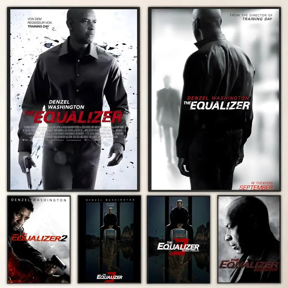 Movie The Equalizer Poster HD art waterproof sticky wall home decoration aesthetic