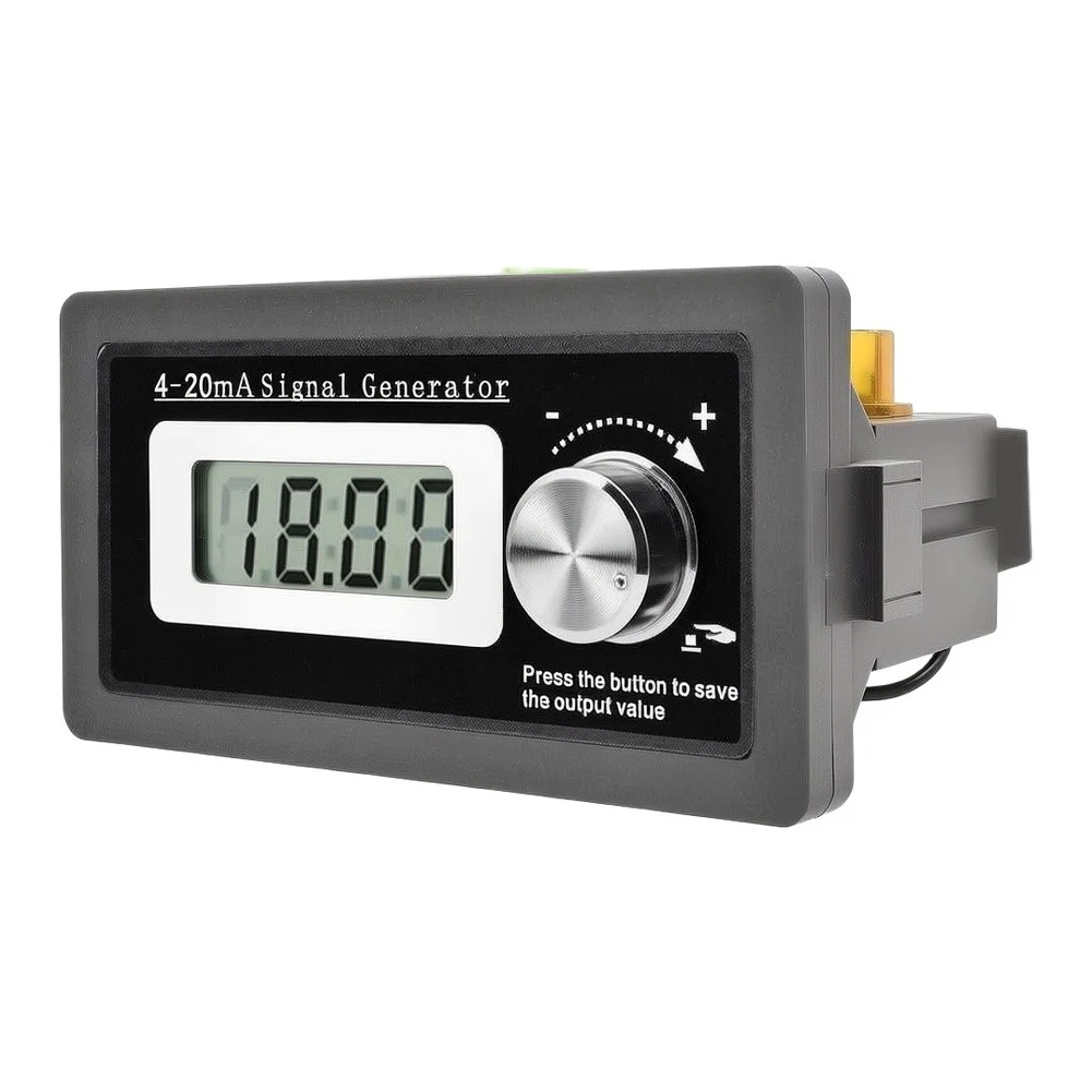 4-20mA Signal Generator 15-30V High Accuracy Current Loop Tester With LCD Display For Industrial Sensor Calibration Tool