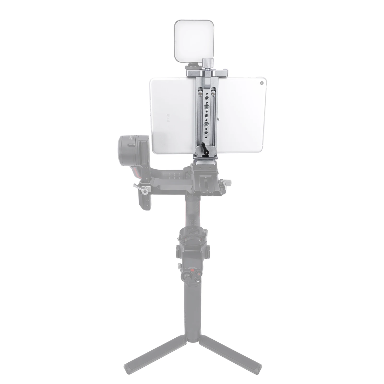 Niceyrig Ipad ホルダー メタル クランプ Arca Swiss 三脚マウント調整可能 IPad Mini 7.9 インチ/IPad 9.7 インチ/IPad 10.5 インチ/IPad Pro 12