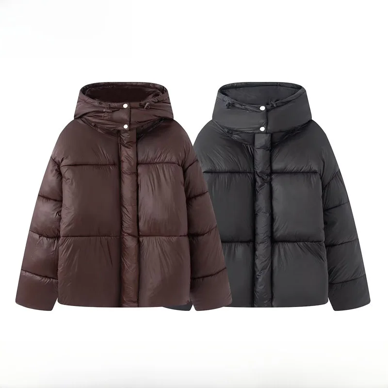 

New Autumn Winter Thiened Stand Collar Cotton Jaet Women's Faionable Versatile Warm Coat Commute Korean Sle