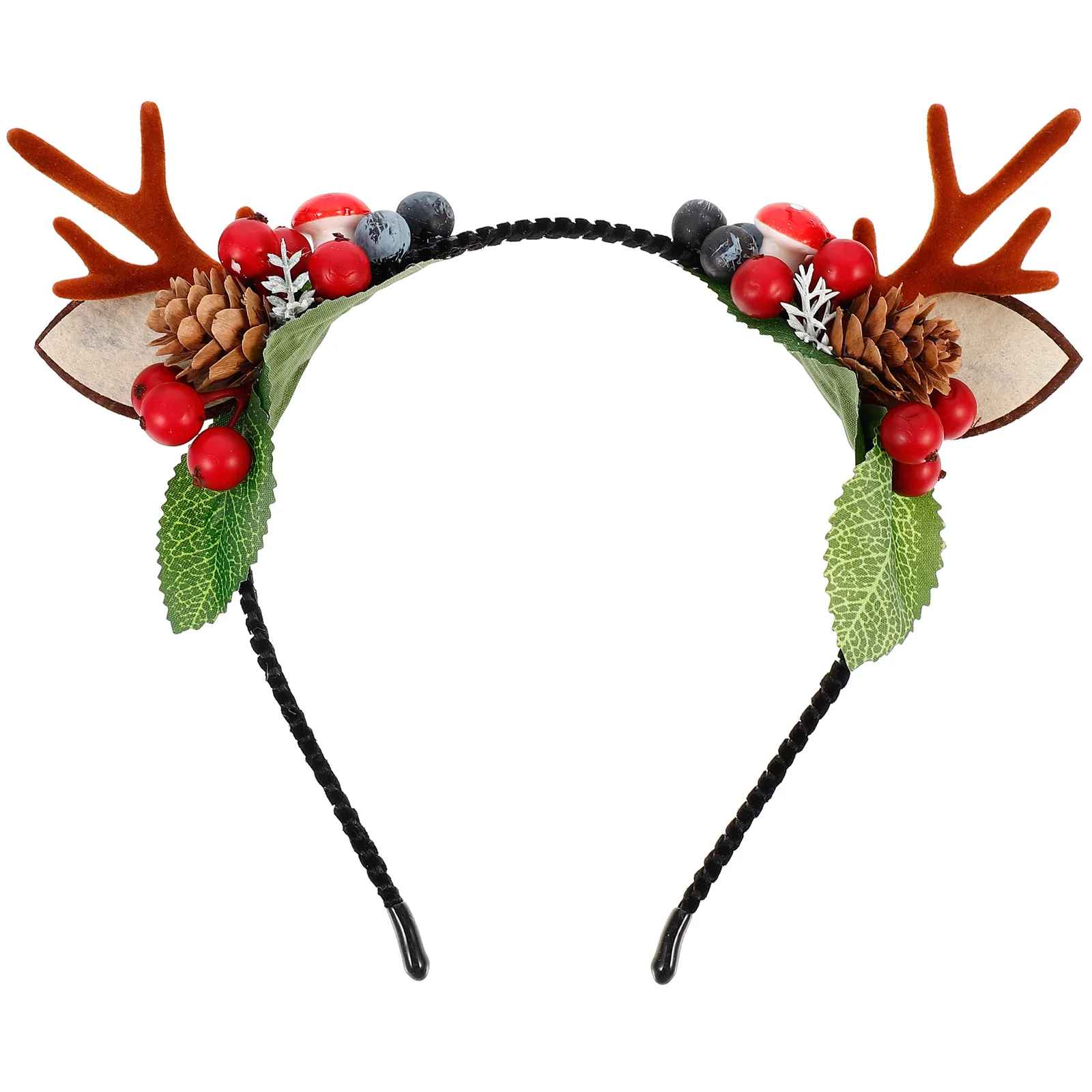 

Antler Headband Christmas Headdress Deer Reindeer Hair Accessories PP Foam ABS Material Kids Party Photo Prop Holiday Costume