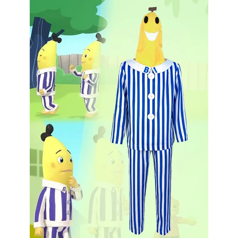 Bear House Halloween party Adult Cosplay Stage show costume Pajamas Banana Man2025 PPT01..
