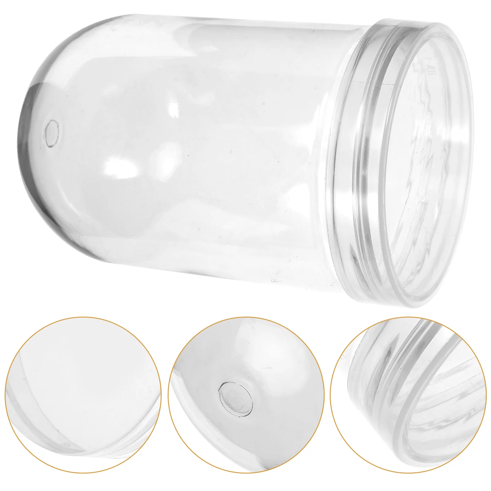 10 Pcs Globe DIY Snowball Accessories Globes Crafts Making Water Supplies Xmas Compact Plastic