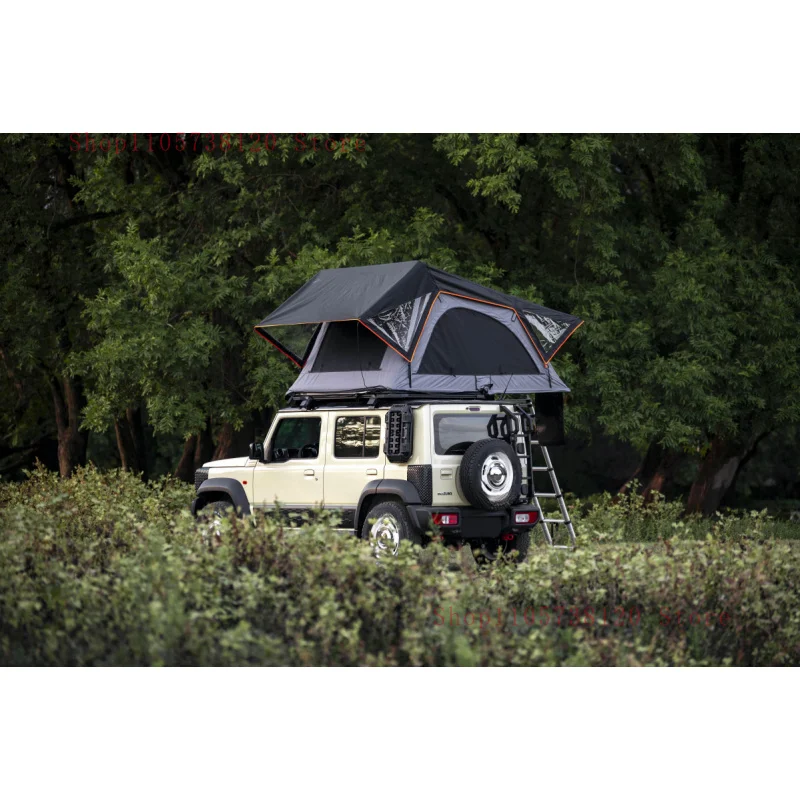Factory Hot Selling Four Seasons Soft Roof Top Tent Automatic Can Build With Aluminum Pol Waterproof Feature Enjo