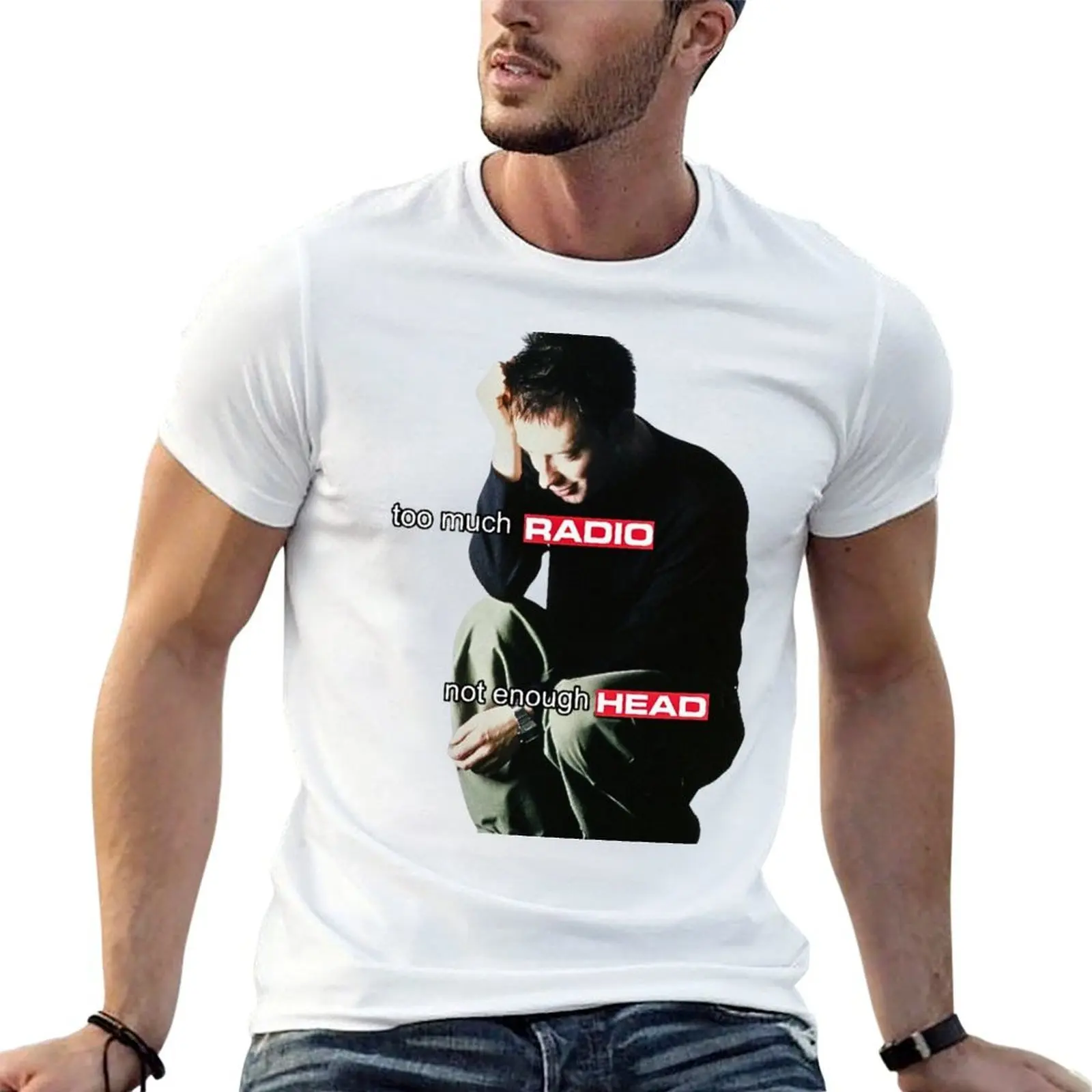 

Too Much Radio Not Enough Head T-Shirt t shirt man cotton cotton t shirt pack T-Shirt