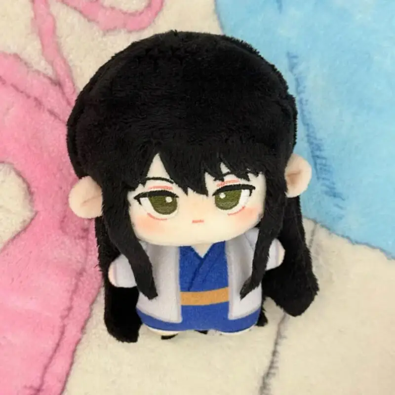 Japanese Anime Gintama Gintoki Sakata Mini Version Palm Soft Plush Doll Living Room Desktop Decoration Friend's Holidays Gifts