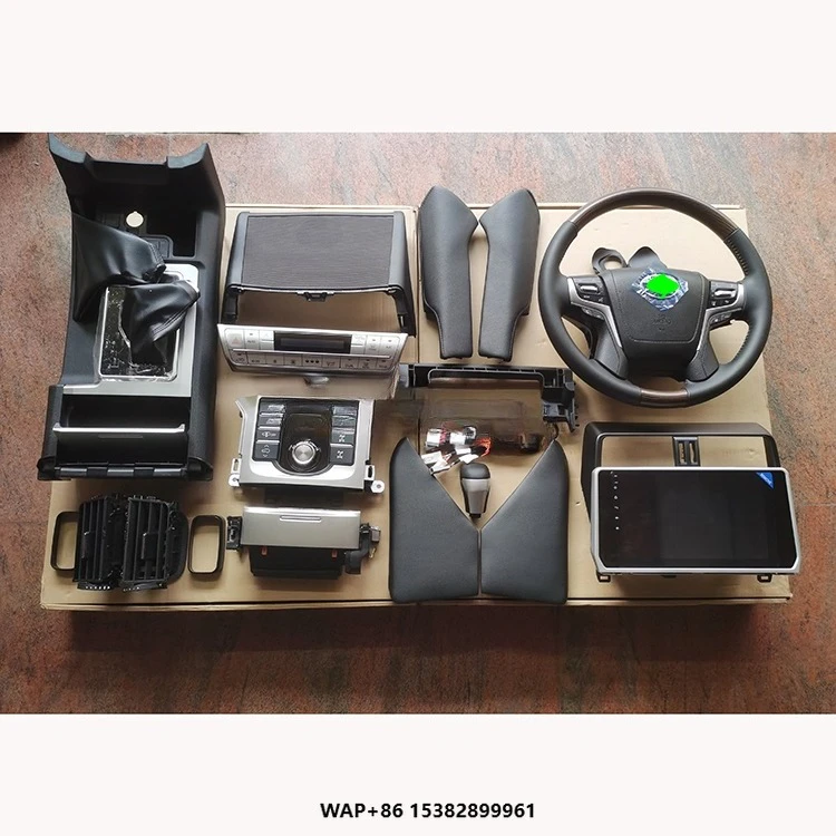 

2010-2017 for Land Cruiser Prado FJ150 RHD Car Console Kit Upgrade to 2018 Interior Dashboard Accessories