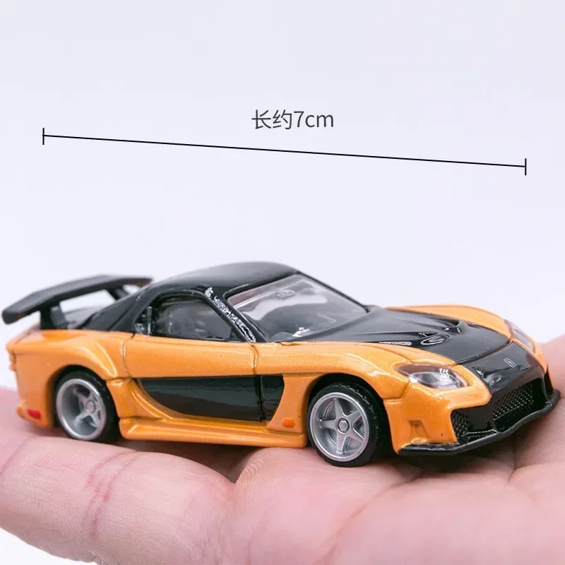 TOMY Tomica Unlimited RX7 Mustang DMC-12 GTR EVO Alloy Diecasts & Toy Vehicles Car Model Miniature Scale Model Car For Children