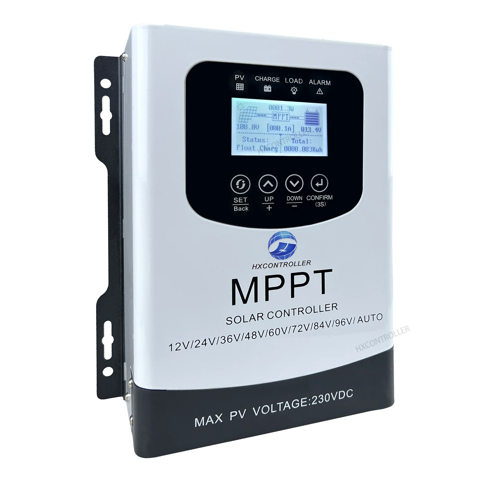 Boost MPPT Solarladeregler 16A – 300W, 12–50V Eingang, Für 24–72V Batterien (LiFePO4/Gel/Säure)
