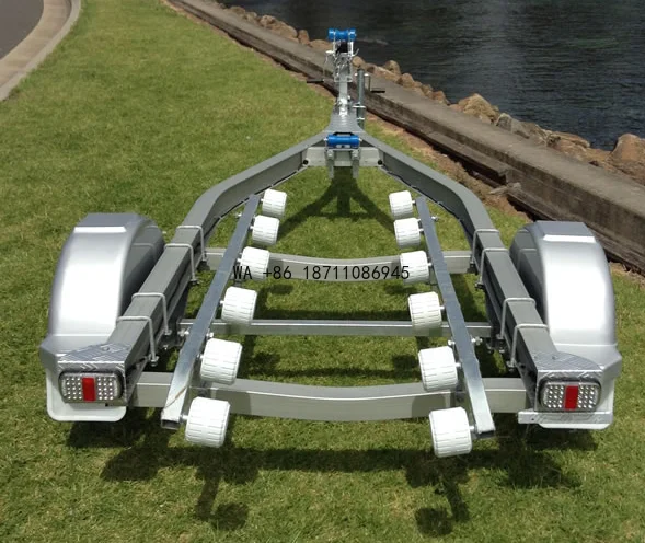 

2025 New Aluminum Boat Trailer Lightweight Watercraft Jet Ski Trailer