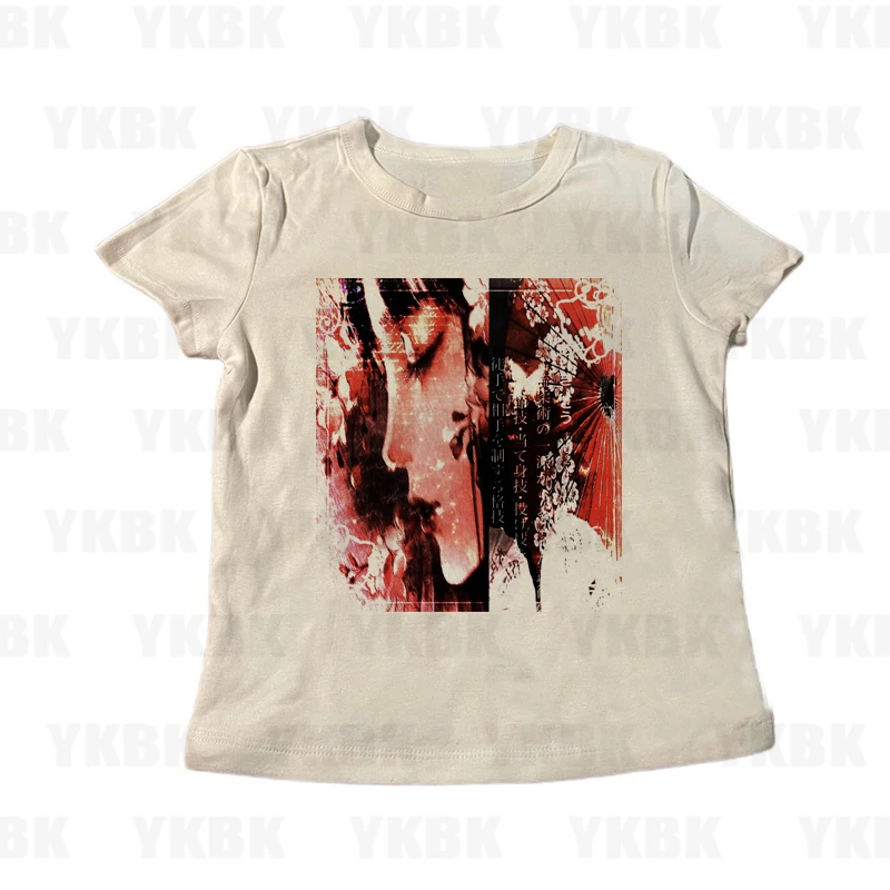 Süße Mädchen Casual Baby Tank Harajuku Brief Drucken Sommer Straße Schlank Tank Tops Vintage Y2k Stil Emo Mädchen Frauen Weste 90er Jahre