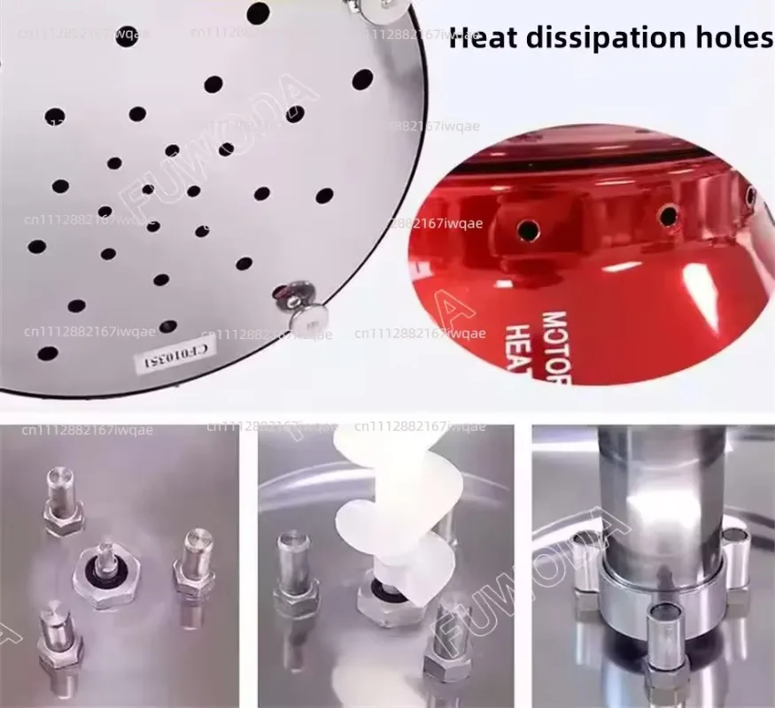 Small Restaurant Red/Black Chocolate Fountain with Tap Fountain Table Melting Waterfall Machine for Buffets Parties Events