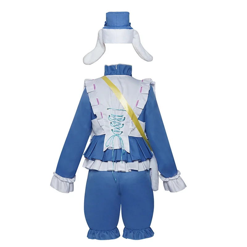 Costume Cosplay du jeu Ta.com V pour garçons, uniforme bleu, ensemble de vêtements, fête, Halloween