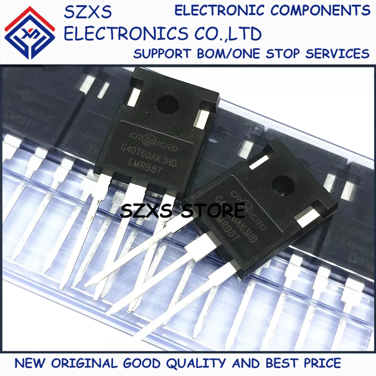 New Original 10Pcs G40T60AK3HD CRG40T60AK3HD TO-247 600V 40A MOSFET Field-effect Transistor In Stock Good Quality