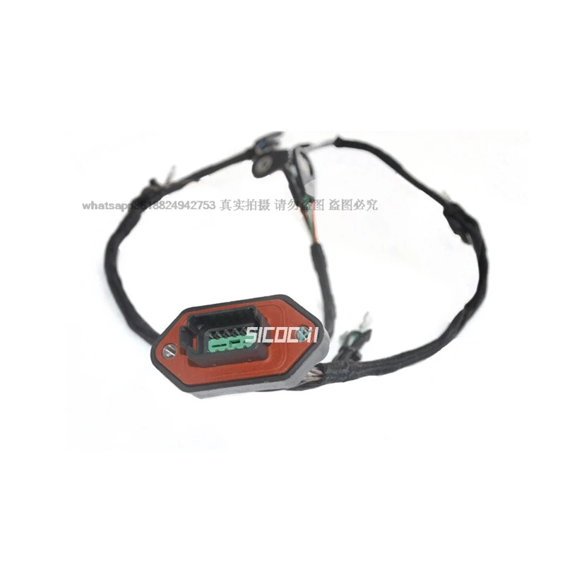 Excavator mechanical parts for 345B injector wiring harness, engine grease nozzle wire plug, universal 4P-9537