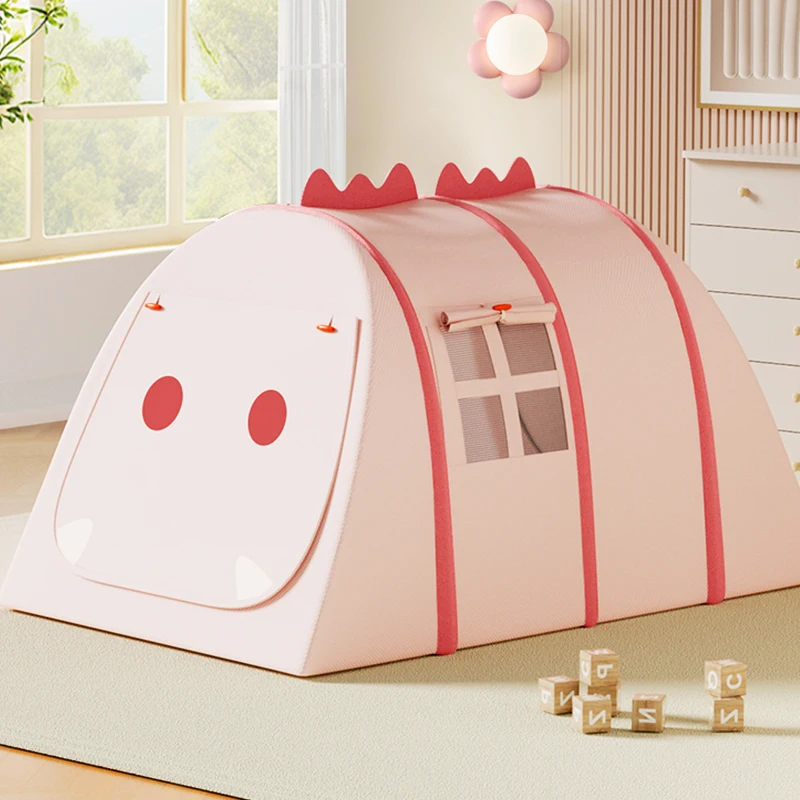 Tenda interna para crianças, casinha para meninos e meninas, casa pequena para dormir, casinha para bebês, portátil ao ar livre dobrável