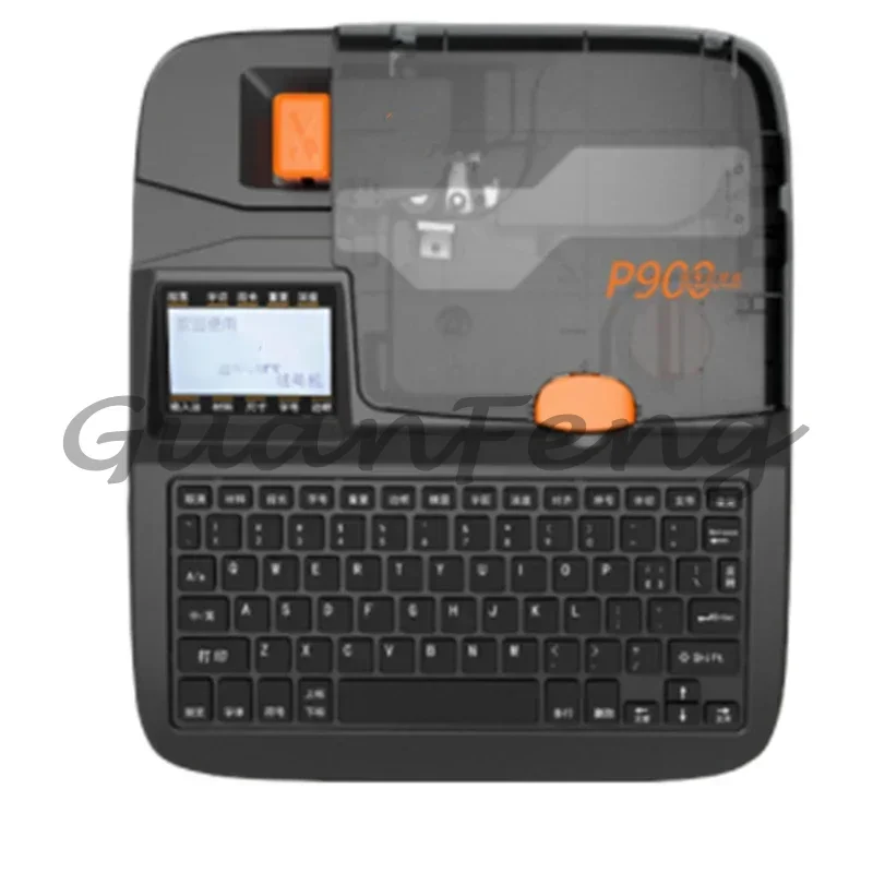 220v Electric P900 Bluetooth Number Tube Printer PVC Sleeve Sticker Automatic Handheld Number Machine