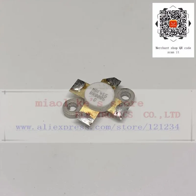 Transistor d'origine de haute qualité, RF NATO S NPN 18V 13dB 60W 211-07, MRF455 mrf455 (avec étain)