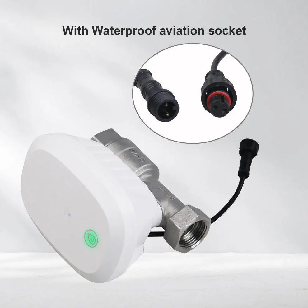 WIFI Intelligent Timed Water Valve, Flow & Leakage Detection Valve Controller