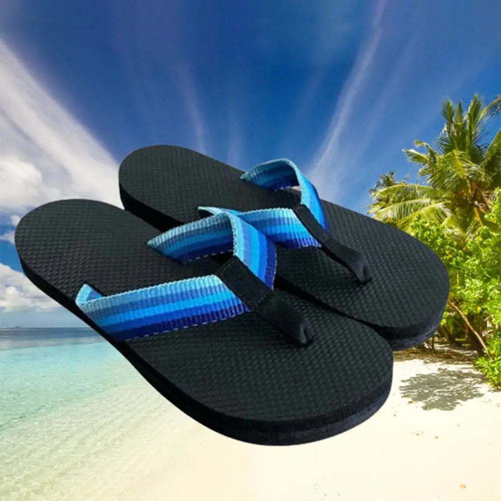 1 Paar Geschenke 4 Größe versteckte Flops kreative Neuheit lustige Schwanz Flip-Flop Originalität verspielte schnell trocknende Hausschuhe erwachsene Männer