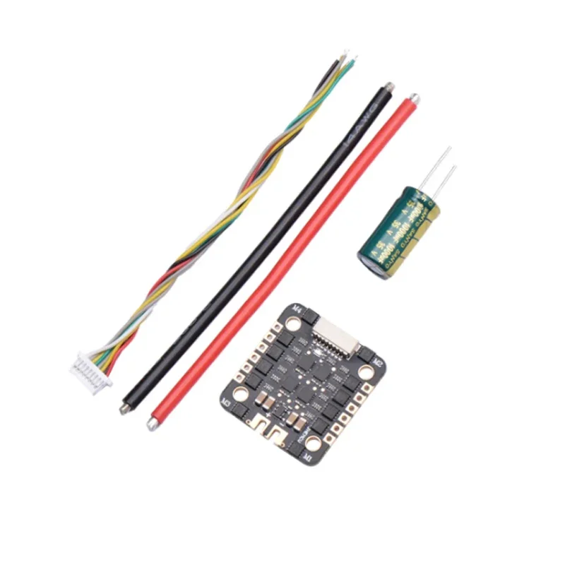 JHEMCU EM40A 4-in-1 ブラシレス ESC DSHOT600 2-6S 40A 20x20mm RC FPV レーシング ドローン クアッドコプター パーツ BLHELI_S