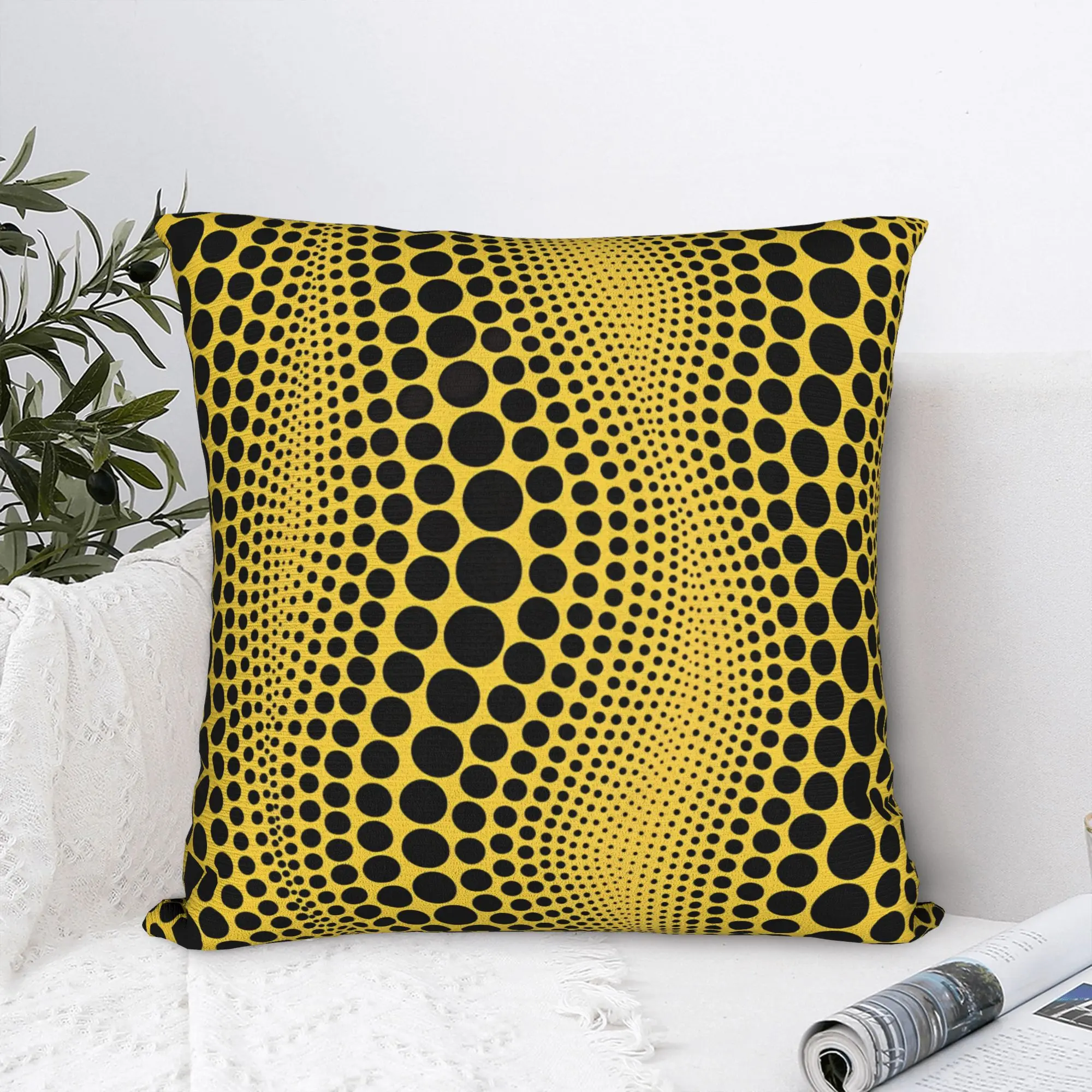 Pillow Cover Dots Infinity Yayoi Kusama  Novelty Pillow Case For Wedding Party Home Decor Pillowcases