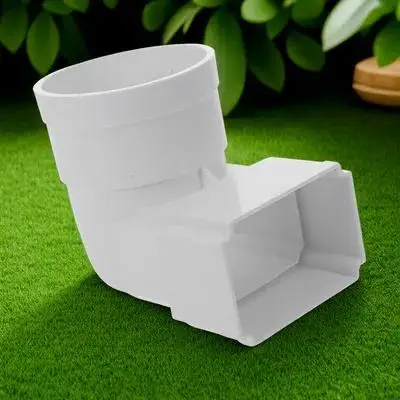 Downspout Gutter Adapter Durable Rainwater Pipe Connector Simple Installation No Tools Required Universal Gutter Fitting