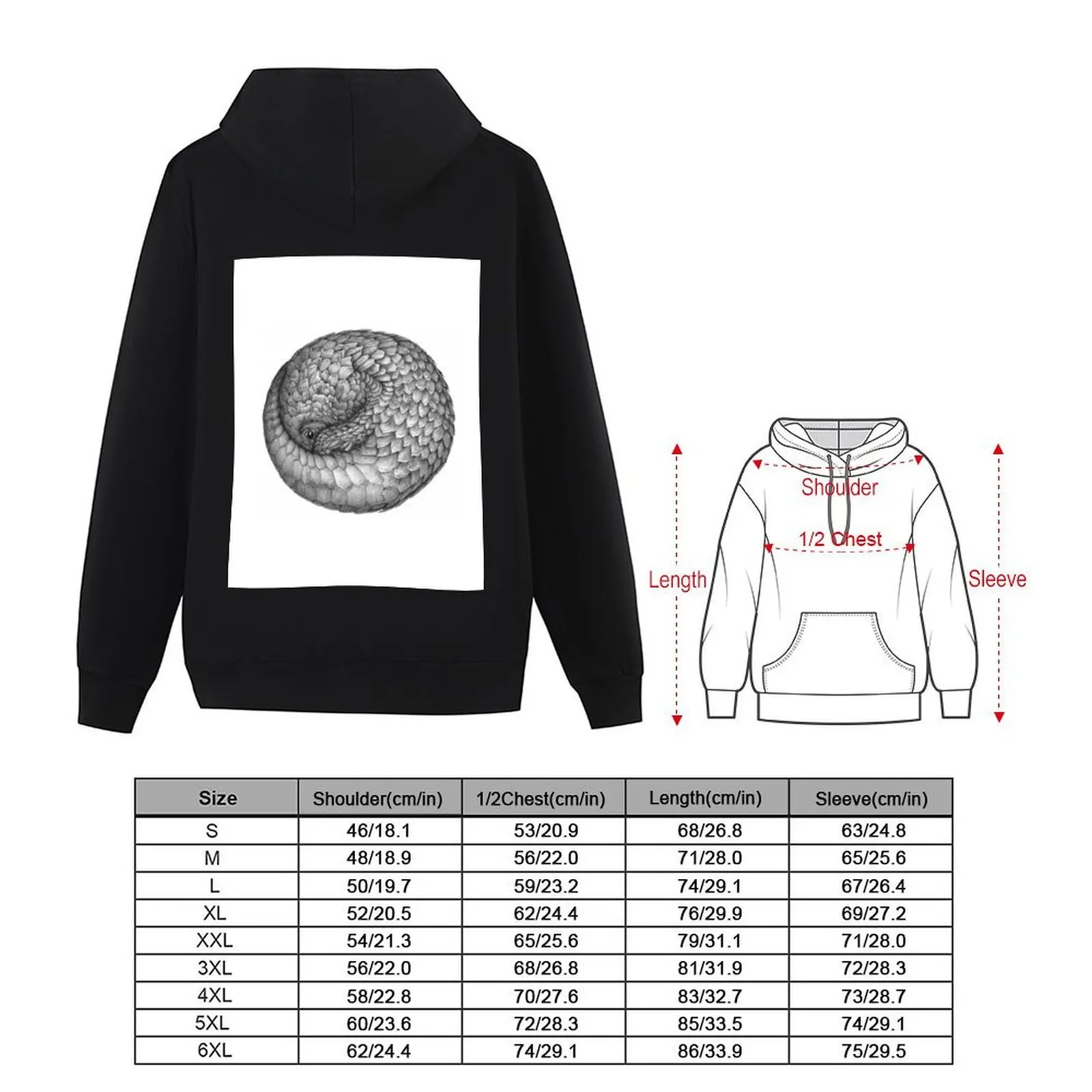 The Infinite Pangolin Hoodie الخريف منتجات جديدة أنيمي ملابس الرجال ملابس الرجال معطف رياضي