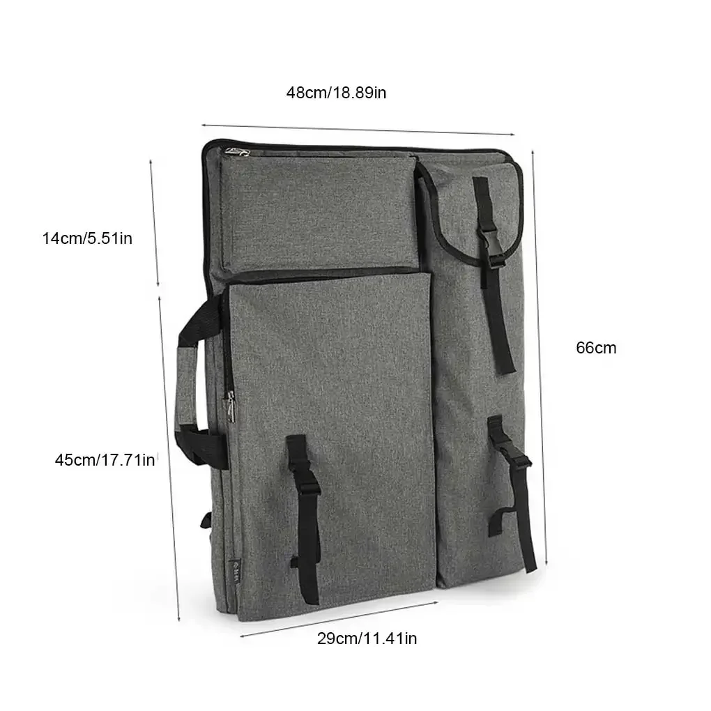 Сумка-Органайзер, складная сумка для рисования, портативная, водонепроницаемая, для школьных скетчей