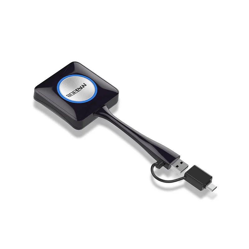 

Plug And Play Wireless Presentation Collaboration System BYOD USB-A/USB-C Transmitter Dongle