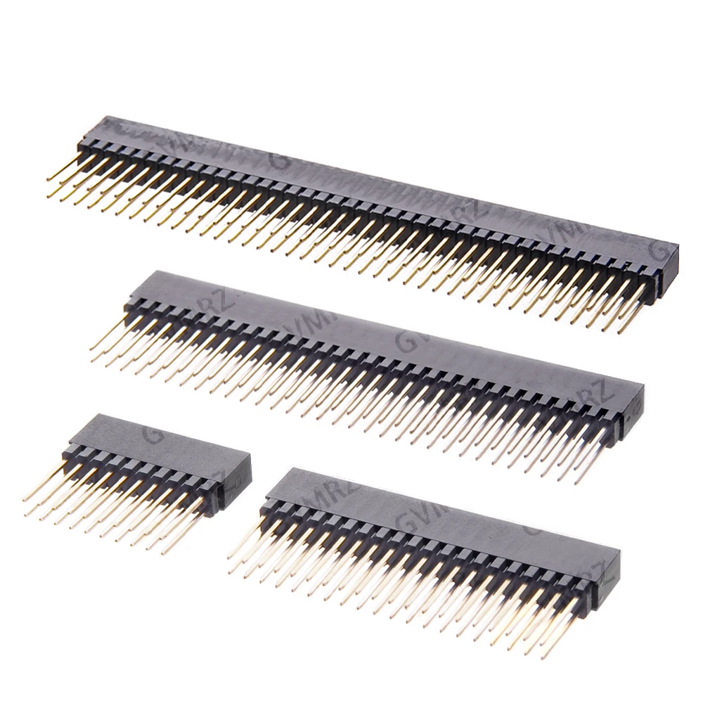 2/3/4/6/8/10/15 Pin 2.54 mm Stackable Long Legs Femal Header For Arduino Shield for IC Circuit Assembly
