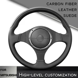 Custom Car Steering Wheel Cover for Mitsubishi Lancer Evolution 8 VIII 2003-2005 9 IX 2005-2007 Sport interior