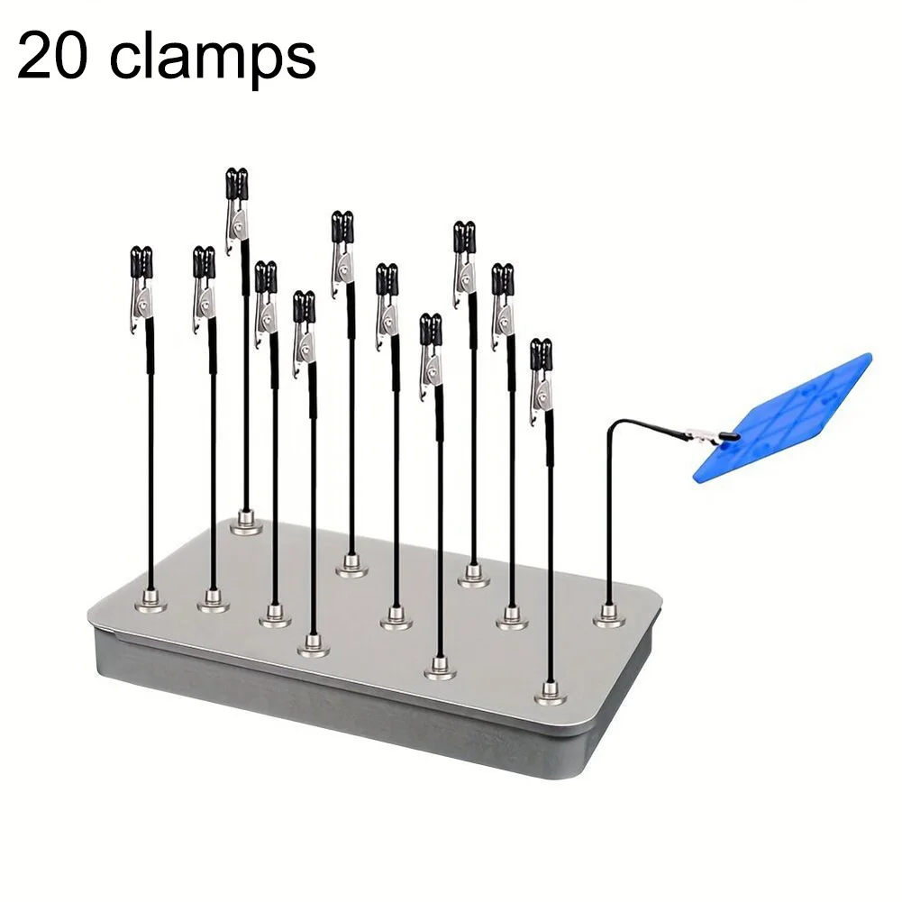 

Miniature Hobby Tools Model Painting Clamp For Model Painting Adjustable Rod Dual-purpose Organizer Storage Box