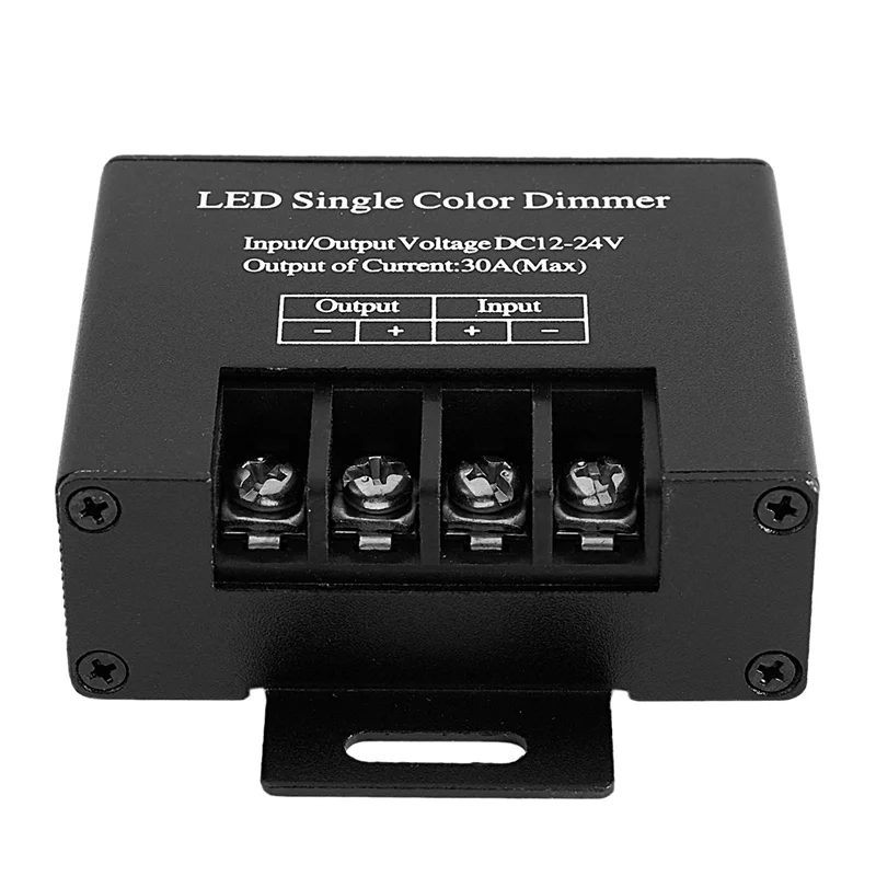 AT29-10X 30A Single Channel Leddimmer Controller With 3 Key Wireless RF Remote Control For Single Color 5050 3528 LED