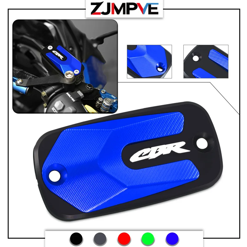 New Motorcycle CNC Front Brake Clutch Cylinder Fluid Reservoir Cover Cap For CBR650R 650F CBR600RR CBR 1000RR 1000XX 929RR 954RR