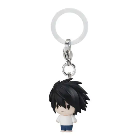Bandai Death Note Mejirushi Accessory Gashapon Keychain Light Ryuk L Misa Near Mello Anime Figure Ornament Collectible